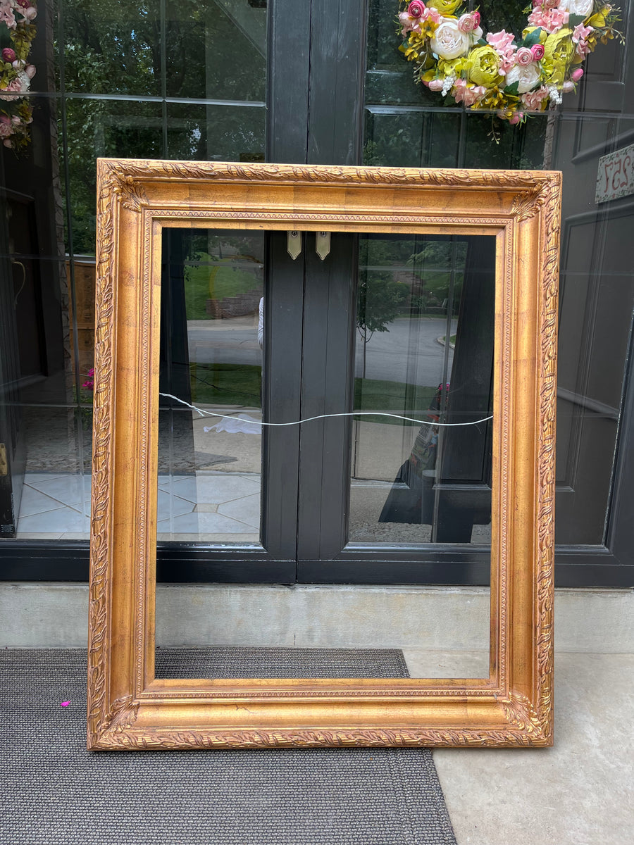 Beautiful Carved and Gilded Frame for Mirror or Artwork