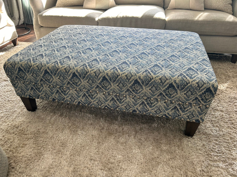 Bernhardt Ottoman (Geometric)