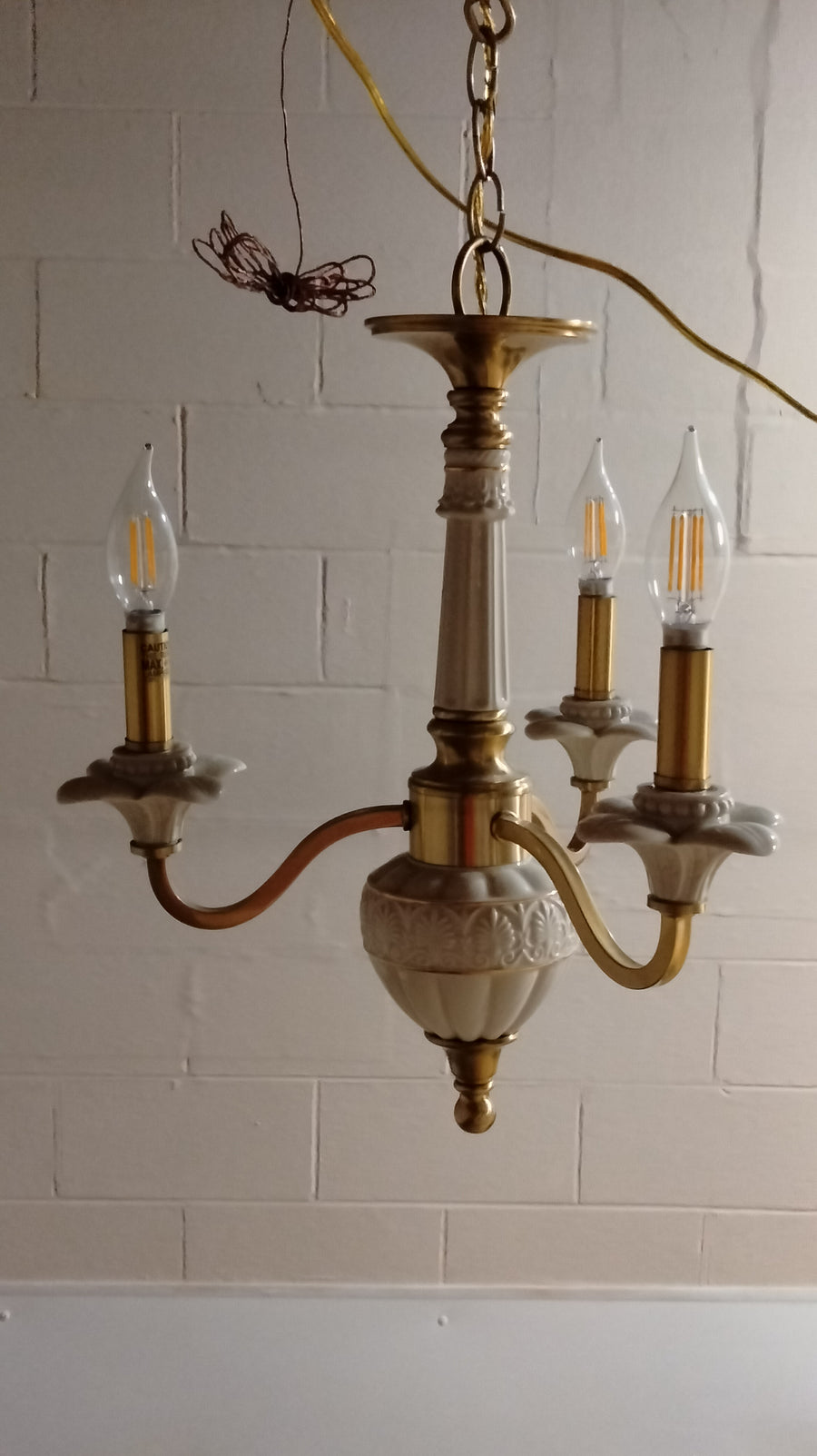 ON SALE Lenox Quoizel Chandelier (3 Light)