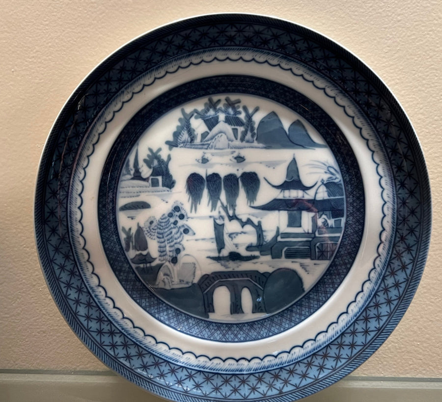 Mottahedeh Blue & White Plates - Set of 8