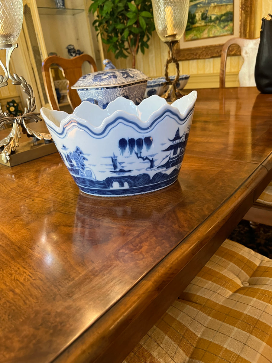 Mottahedeh Blue Canton Bowl