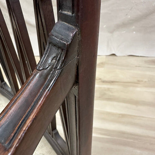 NOW ON SALE Sheraton Style, Mahogany Dining Chairs (Set of 6)