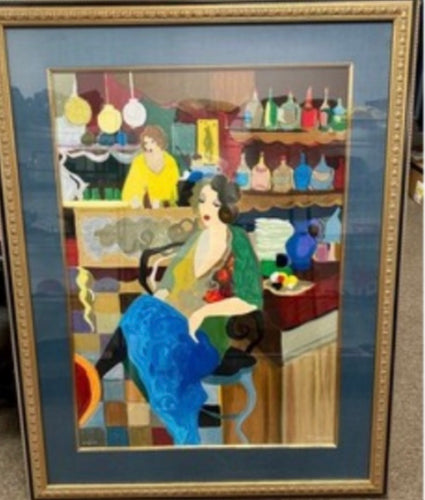 Itzchak Tarkay Art Print - Cafe Select