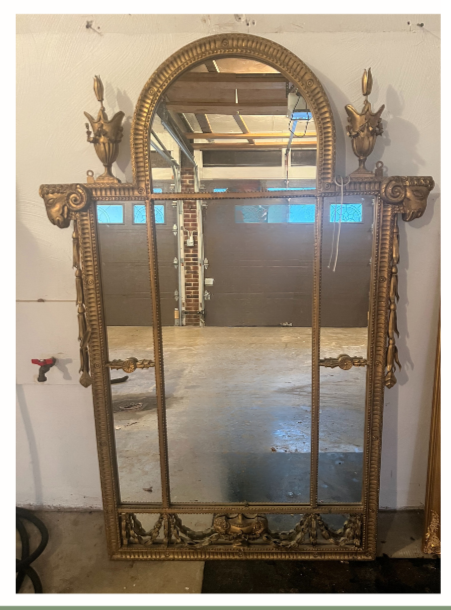 Large Gold Mirror