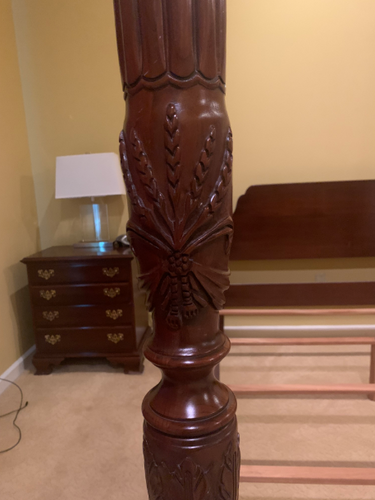 ON SALE Ethan Allen Queen Sized Four Poster Bed