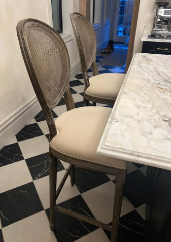 ON SALE Restoration Hardware Barstools (Bar Height) - Sold as Pair