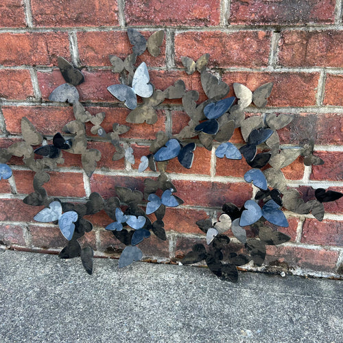 Metal Butterfly Wall Art
