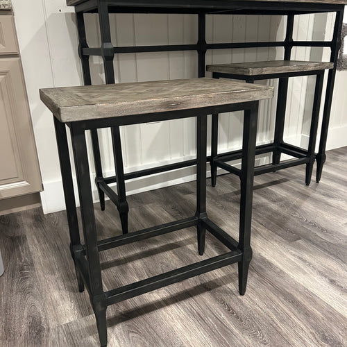 Uttermost Narrow Table and Dining Stools