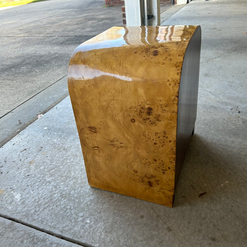 Antique Burl Wood Small Chest