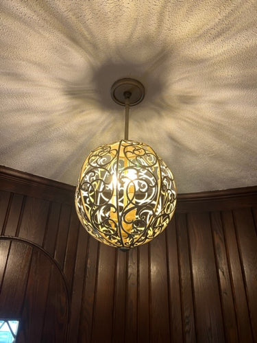 ON SALE Globe Light Fixture