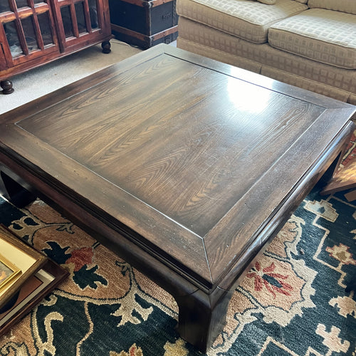 Ethan Allen Dynasty Square Coffee Table