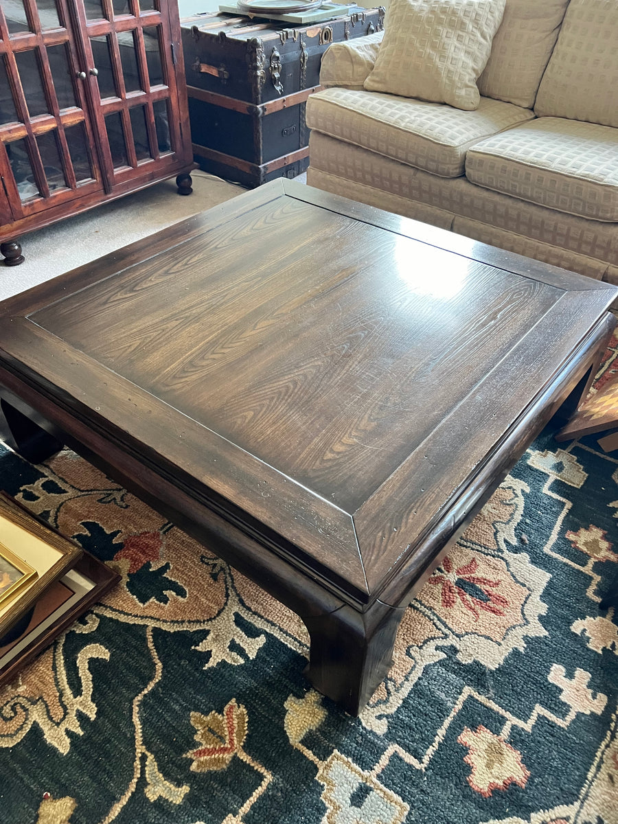 Ethan Allen Dynasty Square Coffee Table