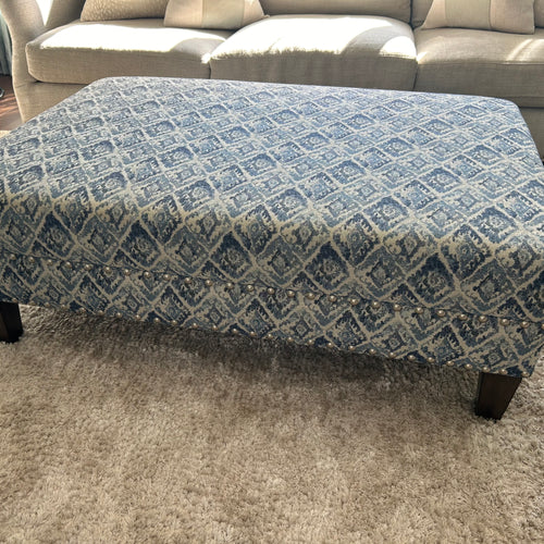 Bernhardt Ottoman (Geometric)