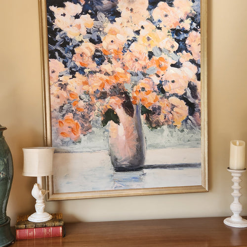 Ballard Designs Coral Blooms Painting
