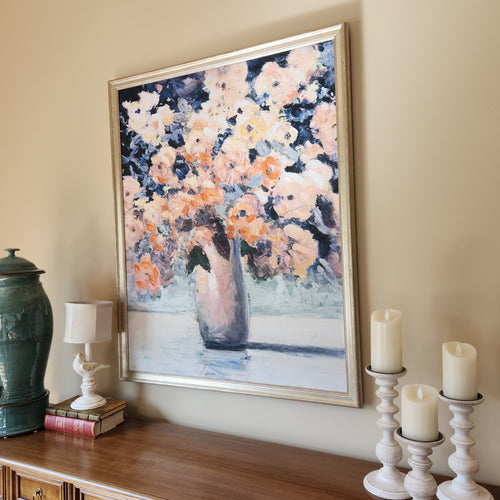 Ballard Designs Coral Blooms Painting
