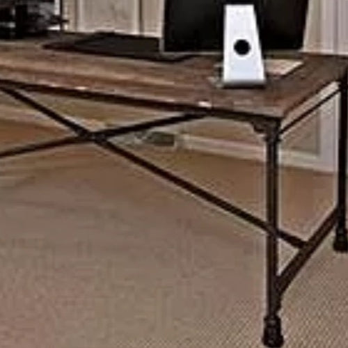 Restoration Hardware Flatiron Desk on casters