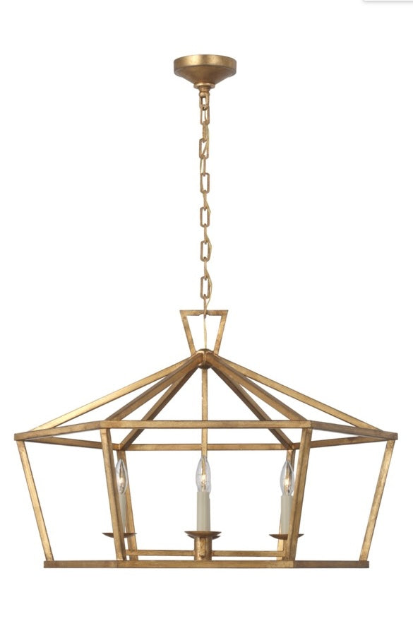 ON SALE Visual Comfort & Co. Darlana Wide Hexagonal Lantern