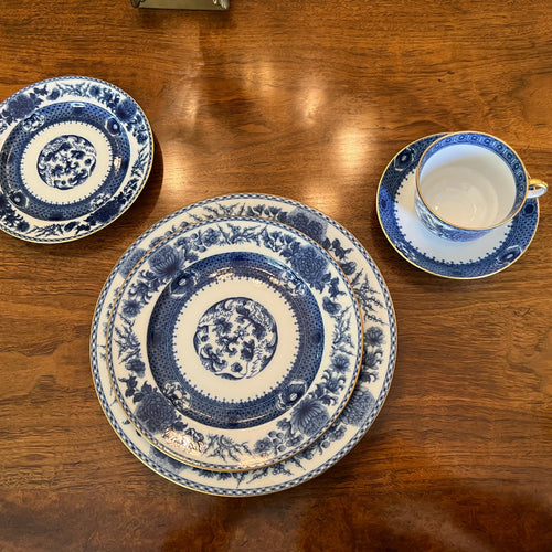 Mottahedeh Imperial Blue 5 Piece Place Setting (8 Sets)