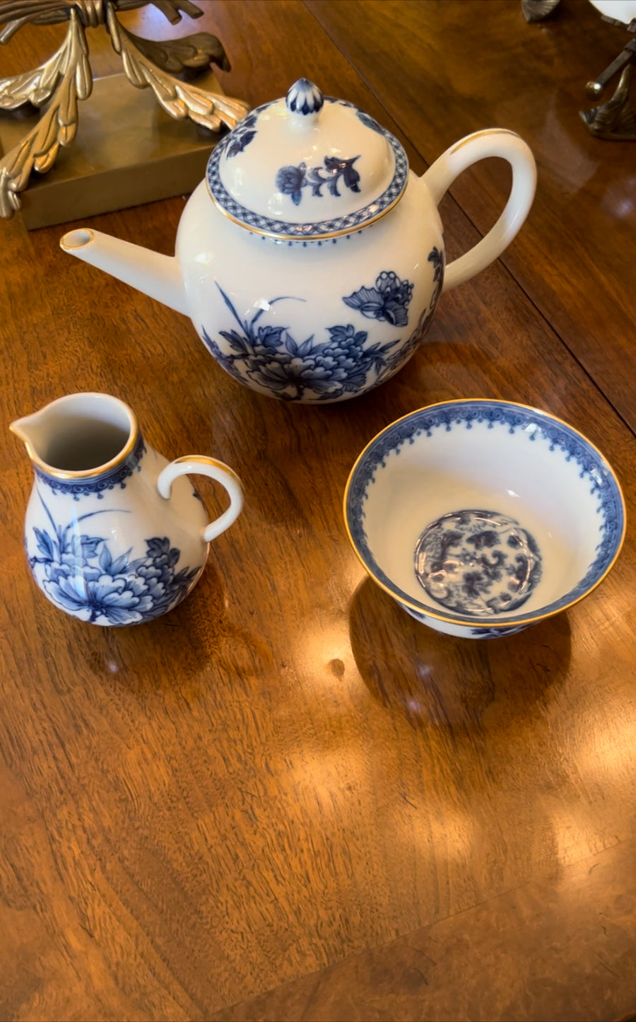 Mottahedeh Imperial Blue Tea Set