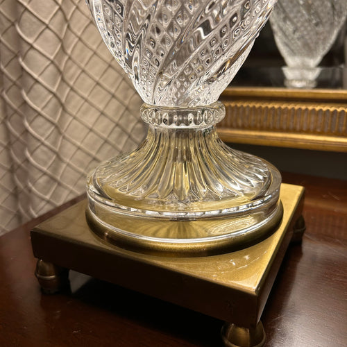 Wildwood Crystal Lamp Square Base