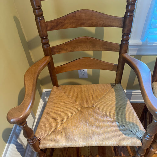 ON SALE Antique Dining Table and 8 Chairs ( 2 Arm; 6 without Arms)