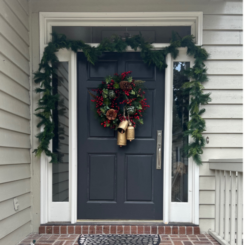 Cow Bells for Christmas Wreath