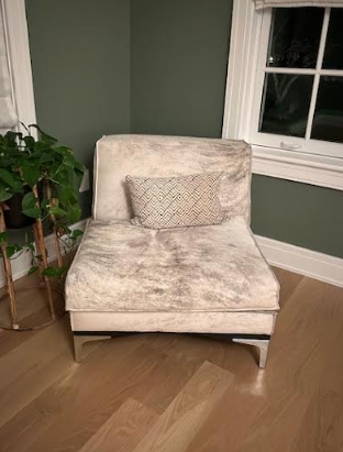 ON SALE Weisshouse Nathan Anthony Hide Chairs (2 Available)