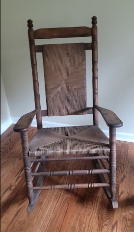 Antique Porch Rocking Chairs - Sold as Pair