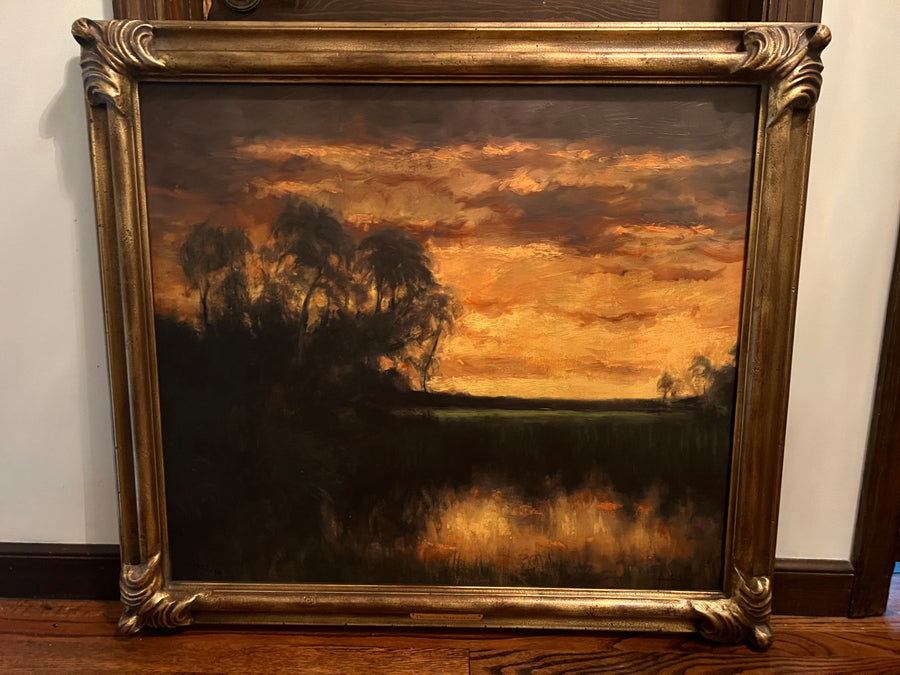 ON SALE Dennis Sheehan Original Oil Painting on Canvas/Framed