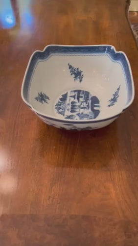 Mottahedeh Blue and White Bowl